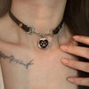 Goth Punk Cute Cartoon Cat Claw Heart Star Pendant Choker Necklaces For Women Girl Y2K Charms Grunge Jewelry Accessories - Image 4
