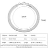 Classic Snake Chain Bracelets for Women Stainless Steel Cuban Chain Bracelet Woman Gifts Jewelry - Image 44
