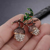 Multi-Style Floral Brooches, Enamel Rhinestone Flower Lapel Pins for Women - Image 10
