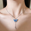 Silver Necklace Black Ball Simple Pendant Punk Geometric for Women Girl Jewelry Gift - Image 24
