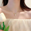 Imitation Pearl Tassel Flat Snake Bone Necklace For Women Personalized Daily Accessory Party Jewelry Birthday Gifts - Image 8