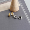 Silver Simple Wide Huggies Gothic Hoop Earrings for Women European Unisex Piercing Rock Jewelry Ear Buckles - Image 45
