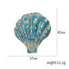 Enamel Starfish Brooches for Women Unisex Pearl Shell Sea Plant Pins Banquet Party Backpack Gifts Jewelry Accessories - Image 18