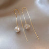 Shiny Zircon Ball Flower Pendant Long Earline For Women's or Girl‘s Jewelry Unusual Earring Ear Accessories - Image 11