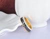 Titanium Steel and Ceramic Ring with Cubic Zirconia in US Sizes 6 to 9 - Image 18