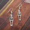 Punk Halloween Earrings for Women, Spooky Skull Skeleton Dangle Earrings for Women,Bloody Knife Drop Earring - Image 7