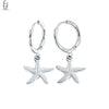 Silver Needle Vintage Shell Pendant Hoop Earrings Women's Pearl Conch Gold Earrings Jewelry Gifts - Image 32