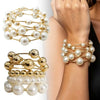 Punk Pearl Bracelet Big Large Size Chunky Ball Bangle Ccb Large Ball Bracelet Women Wedding Party Jewelry - Image 3