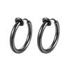 1 Pair Stainless Steel Ear Clip Earrings For Women/Men Painless Non-pierced Fake Earrings Simple Hoop Earrings Jewelry - Image 7
