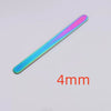 Polished Strip Cuff Bracelet with 1.8 mm Thickness Options - Image 11