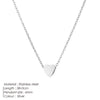 Tiny Heart Pendant Choker Necklace in Gold-Tone or Silver-Tone - Image 8