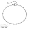 Carlidana Stylish Orbit Chain Bracelet Jewellery Stainless Steel Gold Plated Adjustable Beaded Cable Multi Layer Link Bracelet - Image 12