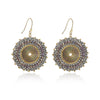 Badu Colorful Round Beaded Drop Earrings For Women Handmade Bohemia Beads Crystal Big Earrings Jewelry Gifts - Image 13