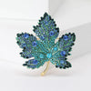 Berry Women's Rhinestone Leaf Brooches Unisex Plant Pins Office Party Casual Accessories Gifts - Image 16