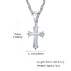 Men's Geometric Pendant Necklace with Stainless Steel Chain - Image 20