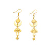 Creative Star Sun Crescent Moon Mushroom Pendants Earrings for Women Girls Gifts Stainless Steel Jewelry - Image 2