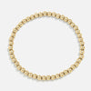 Gold Plated Beaded Bracelet Stretch Bracelets for Women Minimalist Jewelry Stackable Gift for Gilr Friend - Image 3
