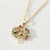 Crystal Tree of Life Necklace for Women Stainless Steel Long Chain Pendants Choker Aesthetic Jewelry collares - Image 16