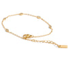 Thin Stainless Steel Cubic Zirconia Chain Bracelet Bangle for Women Summer Delicate Aesthetic Chic Wrist Jewelry Recommend - Image 7