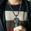 Vintage Hip Hop Evil Skull Necklace Metal Skull Pendant Collar Gothic Skull Chain Skull Men and Women Punk Style Jewelry - Image 6