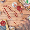 12 Pcs Catholic Rosaries Necklaces Wooden Beads Religious Rosary Gifts Holy Rosaries with Gift Boxes for Prayer Men Women - Image 5