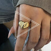 3Pcs/Set Gold Color Smooth Geometric Open Rings Set For Women Exaggerated Metal Irregular Thick Chunky Ring Jewelry Gift - Image 22