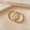 Classic Simple Hoop Earring for Women Geometric Pattern Suit Various Occasions Metal Versatile Female Jewelry Gifts - Image 5