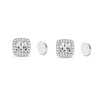 Zakol 1 Pair Buling Cubic Zirconia Stainless Steel Magnetic Ear Clip Simple No Piercing Stud Earrings for Women Men - Image 16