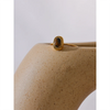 Stone Stainless Steel Oval Thin Chic Ring Women Pvd Plated Jewelry Accessories Gift - Image 2