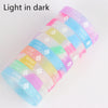 10Pcs/Lot Multicolor Luminous Heart Silicone Bracelets For Men Women Flower Sport Mix Style Rubber Wristband Bangle Jewelry Gift - Image 32