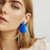 Transparent Shiny Round Laser Acrylic Earrings Vintage disco Ball Mirror Laser Creative pentagram Dangle Earrings - Image 4