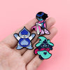 3-10pcs/Set Classic Cartoon Characters Enamel Pin Brooch for Woman Metal Pin Badge Shirt Brooches for Men Woman Jewelry Gifts - Image 3