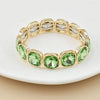 crystal bracelet For Women colorful Geometric rhinestone square elastic thread red white pink bracelet boho style - Image 16