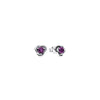 European Silver Zodiac Earrings Blue, Red, Pink, and White Earrings Suitable for Women's Jewelry - Image 8