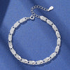 Silver Zircon Bracelets For Women Elegant Double Layer Star Moon Bracelet Party Wedding Anniversary Jewelry Gifts - Image 7