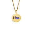 10Pcs 45cm 50cm 60cm Blank Round Disc Pendant Necklace Mirror Polish Stainless Steel Chain Necklace For Womens - Image 19