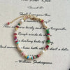 Colorful Bead Necklace and Bracelet Options with Imitation Pearl Accents - Image 3