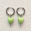 Punk Long Heart Star Pendant Earrings For Women Simple Geometric Circular Ear Buckle Jewelry Gift - Image 10