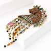 Rhinestone Pendant Horse Brooches for Women Zodiac Animal Pins Casual Party Accessories Year Gifts Friend - Image 3