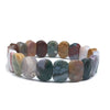 10 x 15 mm Faceted Bead Bracelet with Color Choices - Image 46
