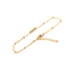Stainless Steel Chain Anklet in Gold-Tone with 22 cm or 22.8 cm Length - Image 6