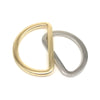 Metal Half Round Shape 16/19/25/32/38mm Handbag Bag Purse Strap Belt Dog Collar Chain Web Flat O Dee D Ring Buckle - Image 4