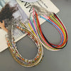Colorful Seed Bead Choker Necklace with Boho Style - Image 1