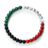 Palestine Flag Beaded Bracelet For Women Men Red Black White Green Color String Rope Braided Bangle Party Jewelry Gift - Image 5