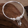 Stainless Steel Teardrop Shaped Bangle For Women Simple Chunky Gold Silver Color Adjustable Cuff Open Bracelet Jewelry - Image 12