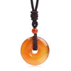 Stone Amethyst Tiger's Eye Necklace Pendant Men's and Women's Necklace Peace Knot Chinese Knot Necklace Gift - Image 27