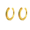 Silver Color Zircon Ear Cuff Earring for Woman No Piercing Ear Wrap C shape Clip Earring Summer Jewelry Stack - Image 7