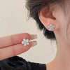 Light Imitation Pearl Stud Earrings Sweet Heart-shaped Ear Stud For Women Party Wedding Brid Jewelry Gift K - Image 29