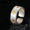 Bfclub Silver Rings For Women Men Jewelry Finger Adjustable Open Stars Ring For Party Birthday Gift - Image 1