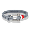Nautical Bracelets for Men Double Strand Surfer Rope Bracelet Stainless Steel Anchor Shackle Handmade Ideal Gift for Son - Image 13
